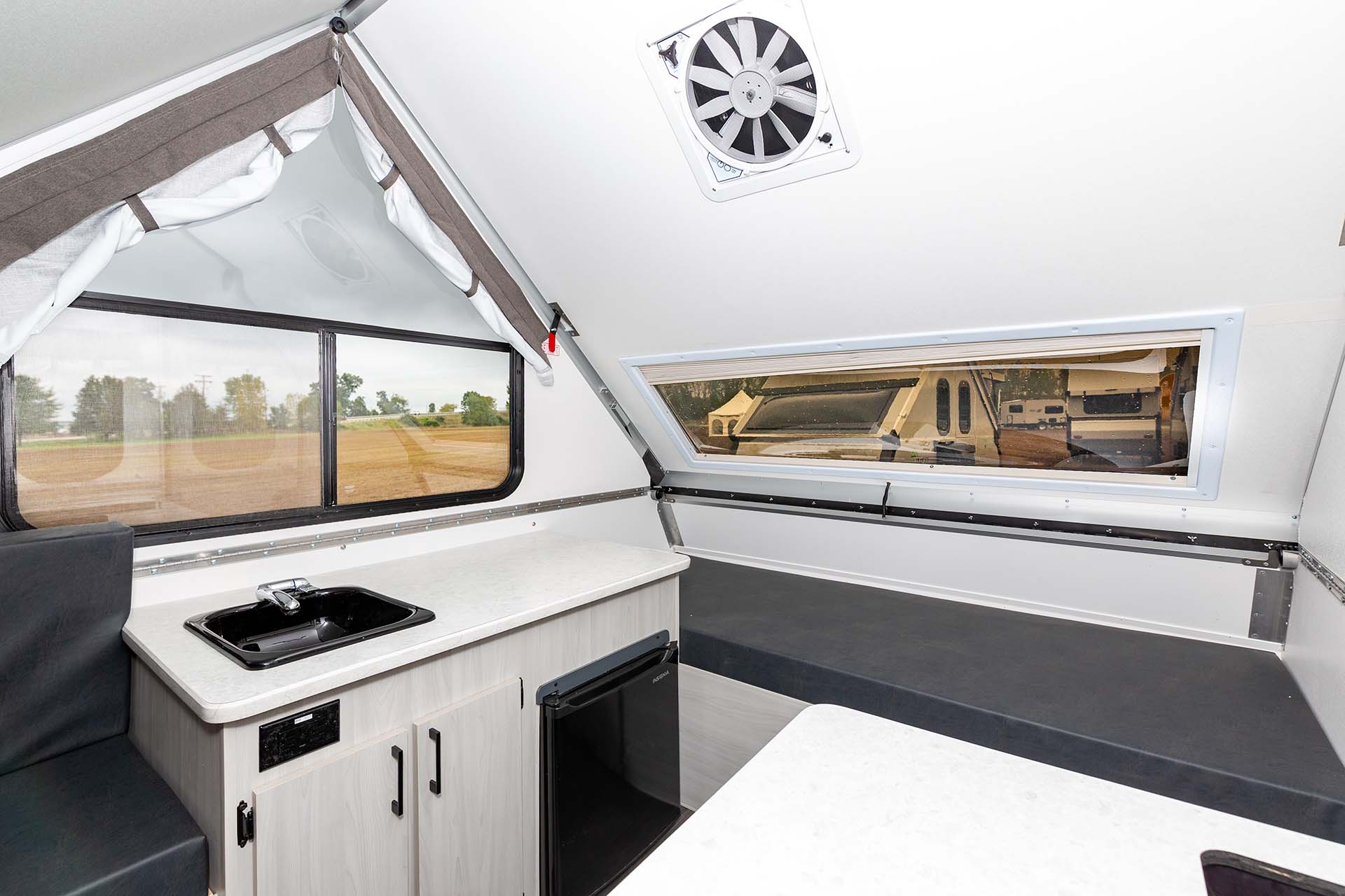 Aliner Scout Lite Camper Sleeping Space