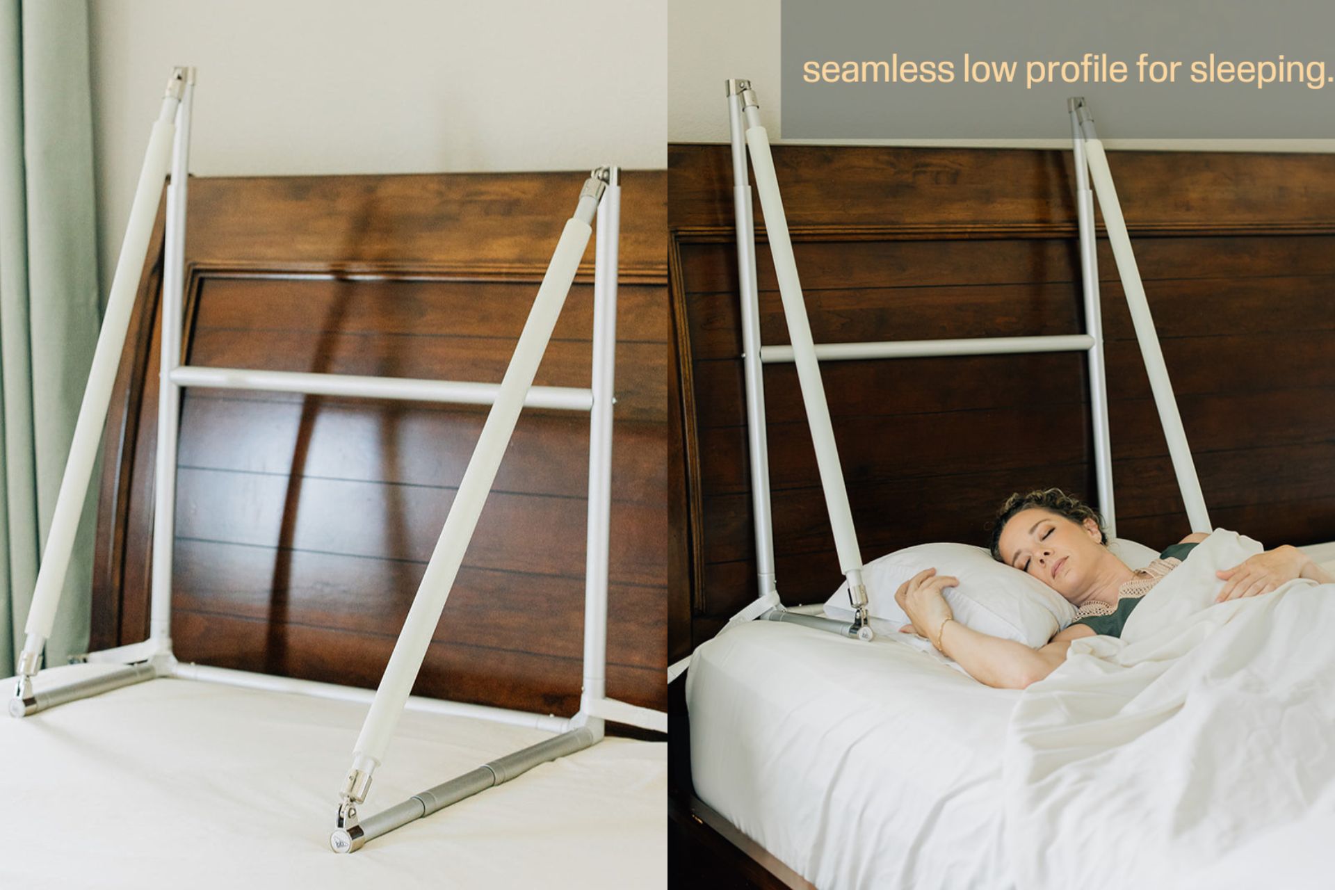 BedBrace Removable Bed Rails Collapse