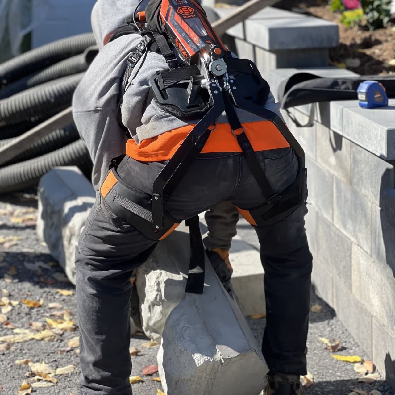 Biolift Mechanical Exoskeleton Lower Back Support