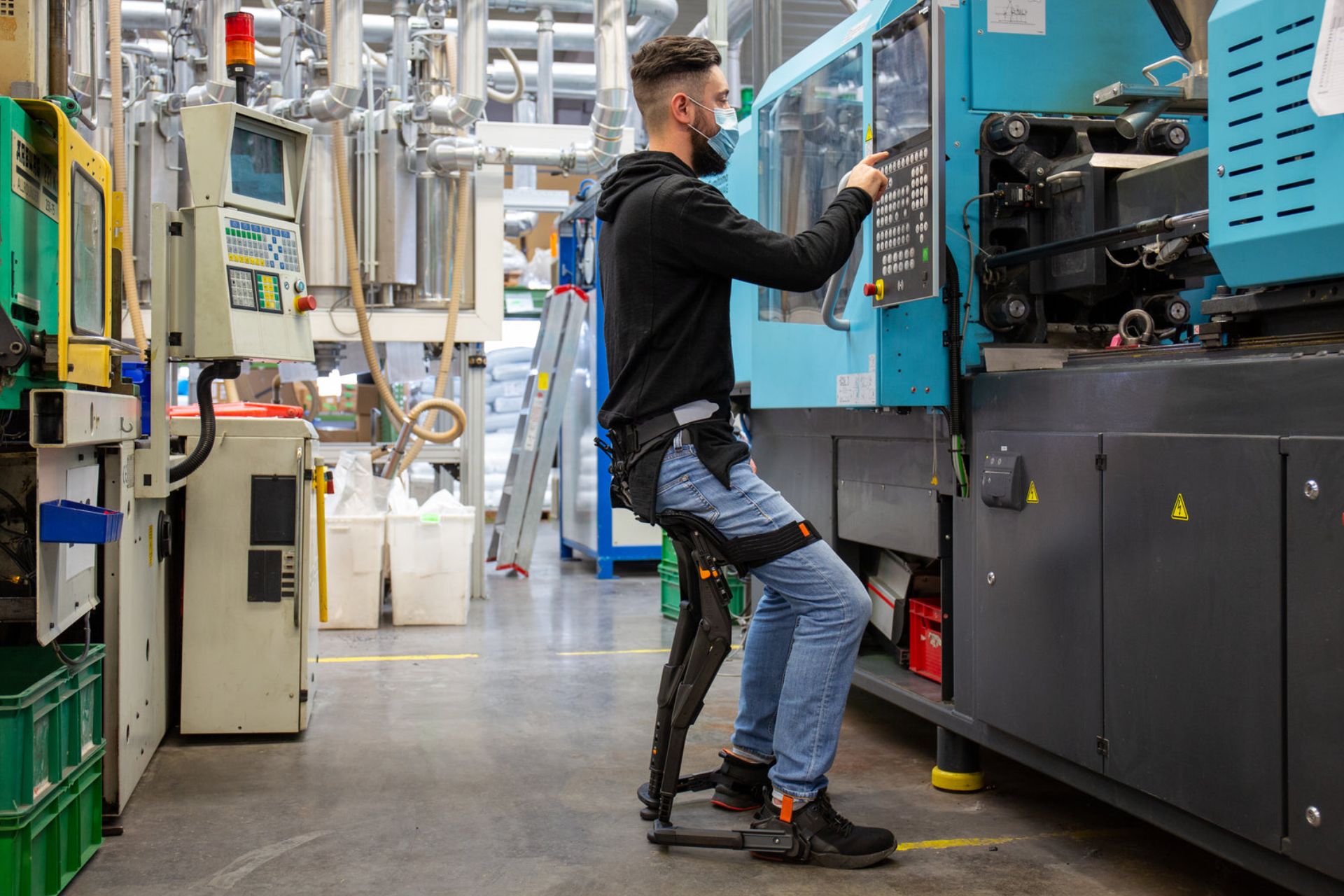 Carl Stahl Chairless Chair 2.0 Manual Operation