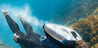 CudaJet Underwater Jetpack Closeup