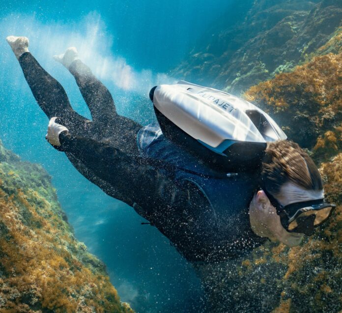 CudaJet Underwater Jetpack Closeup