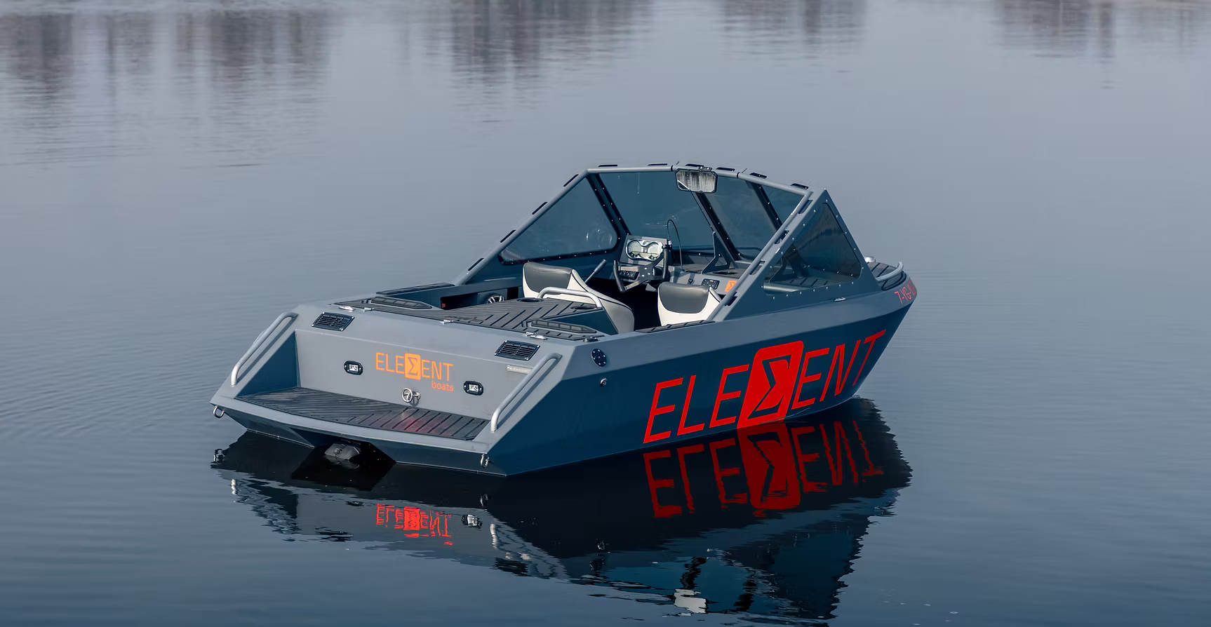 Element 38 Aluminum Boat Jet Propulsion