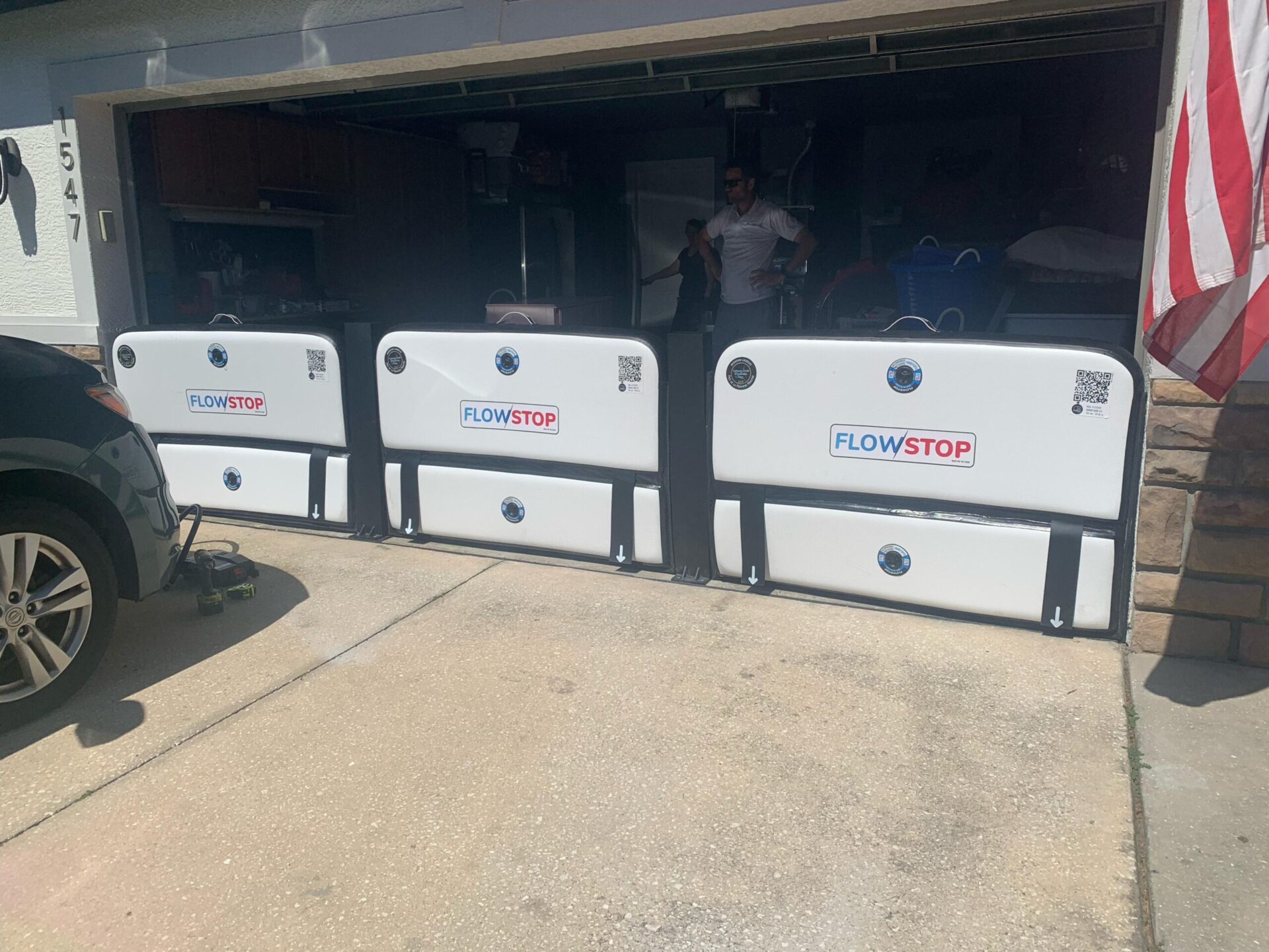 FlowStop Inflatable Flood Barrier Support Posts