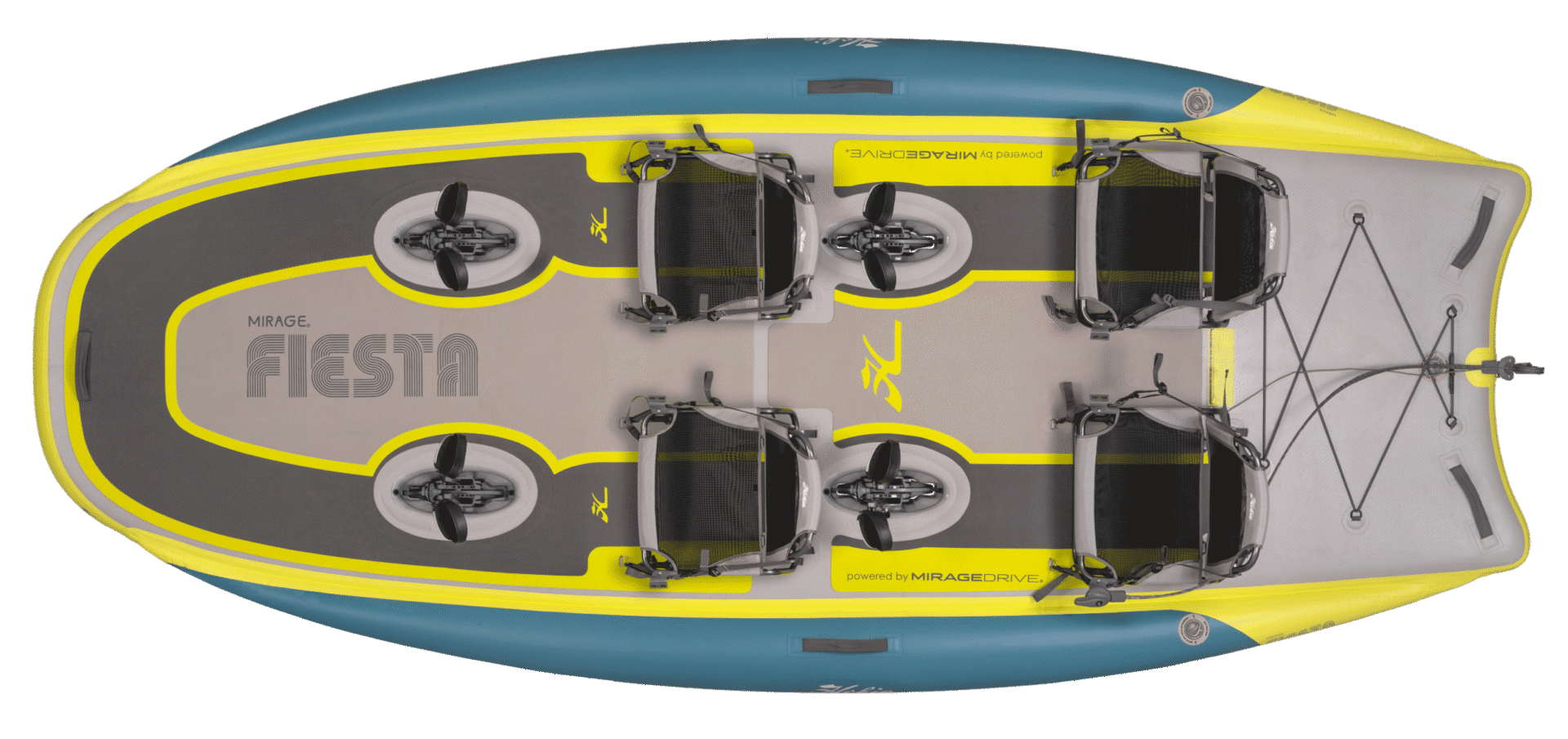Hobie Mirage iTrek Fiesta Rear Cargo Area