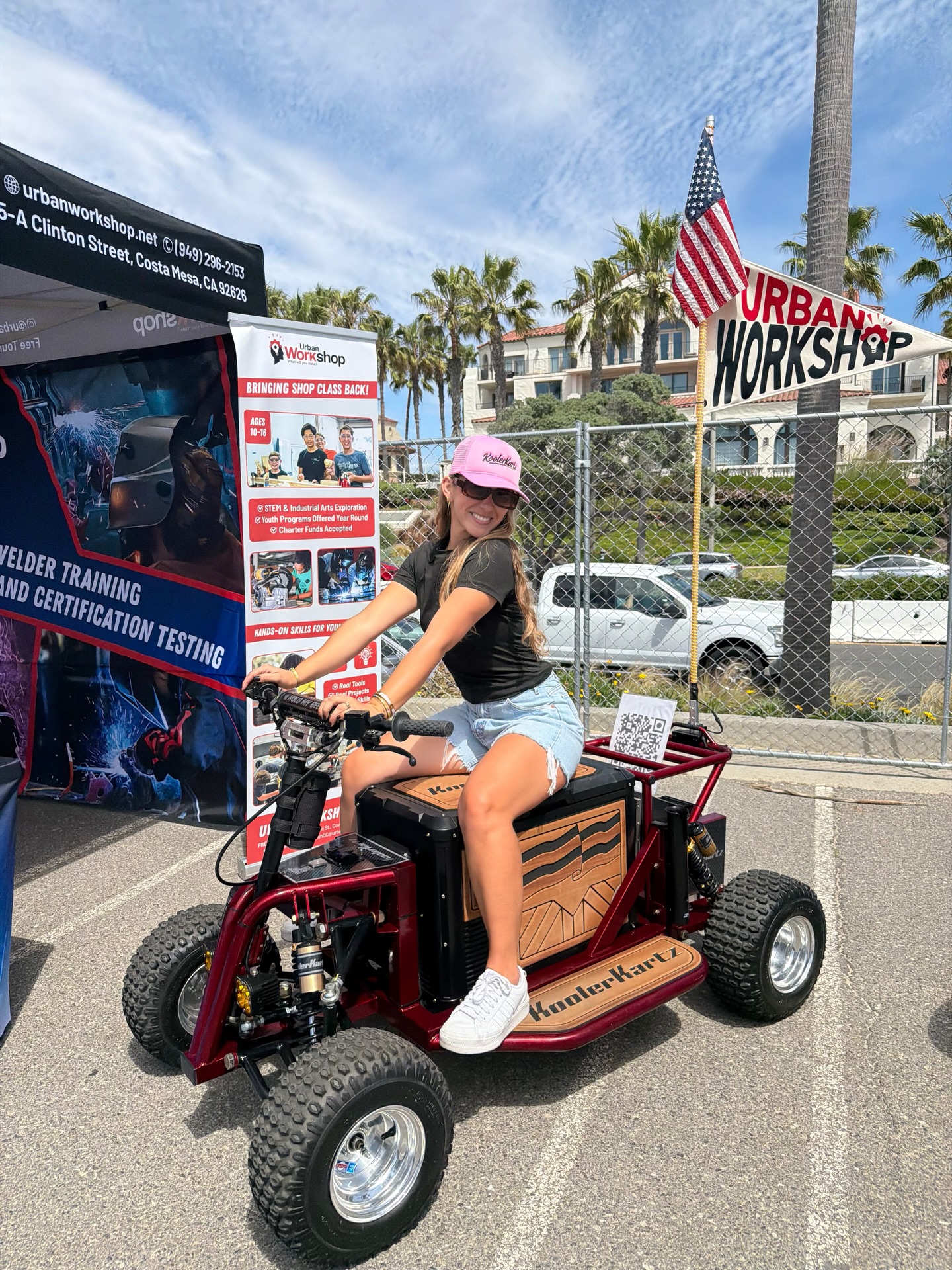 KoolerKart Motorized Cooler Gas Engine