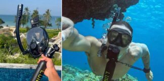 LUNG Tank Underwater Breathing System