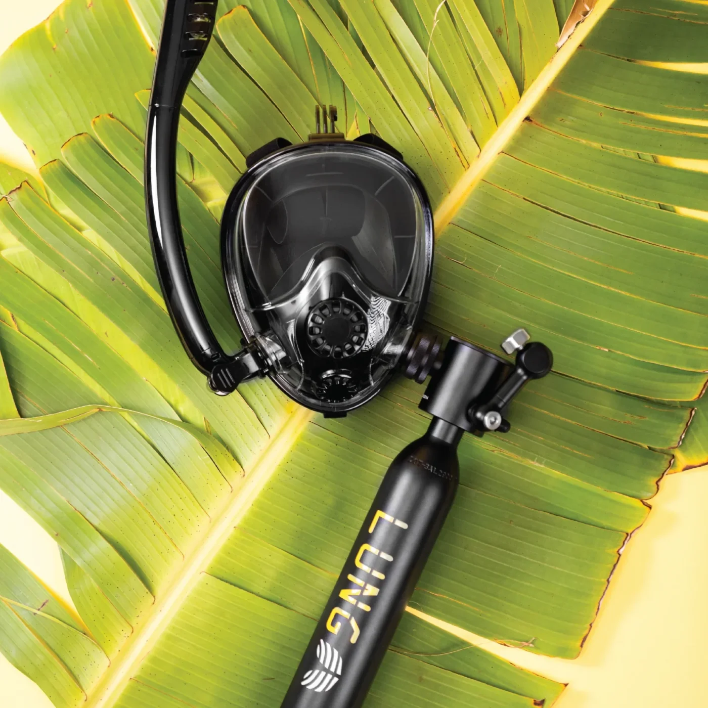 LUNG Tank Underwater Breathing System Sub-Mask