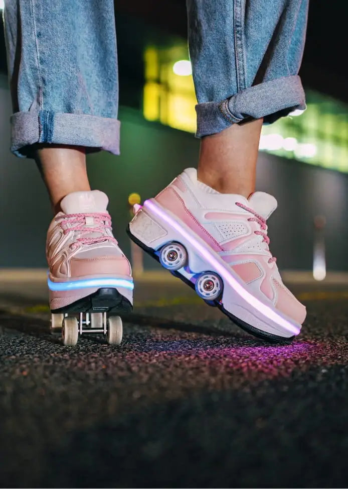 Liekick 2-in-1 Roller Shoes LED Models