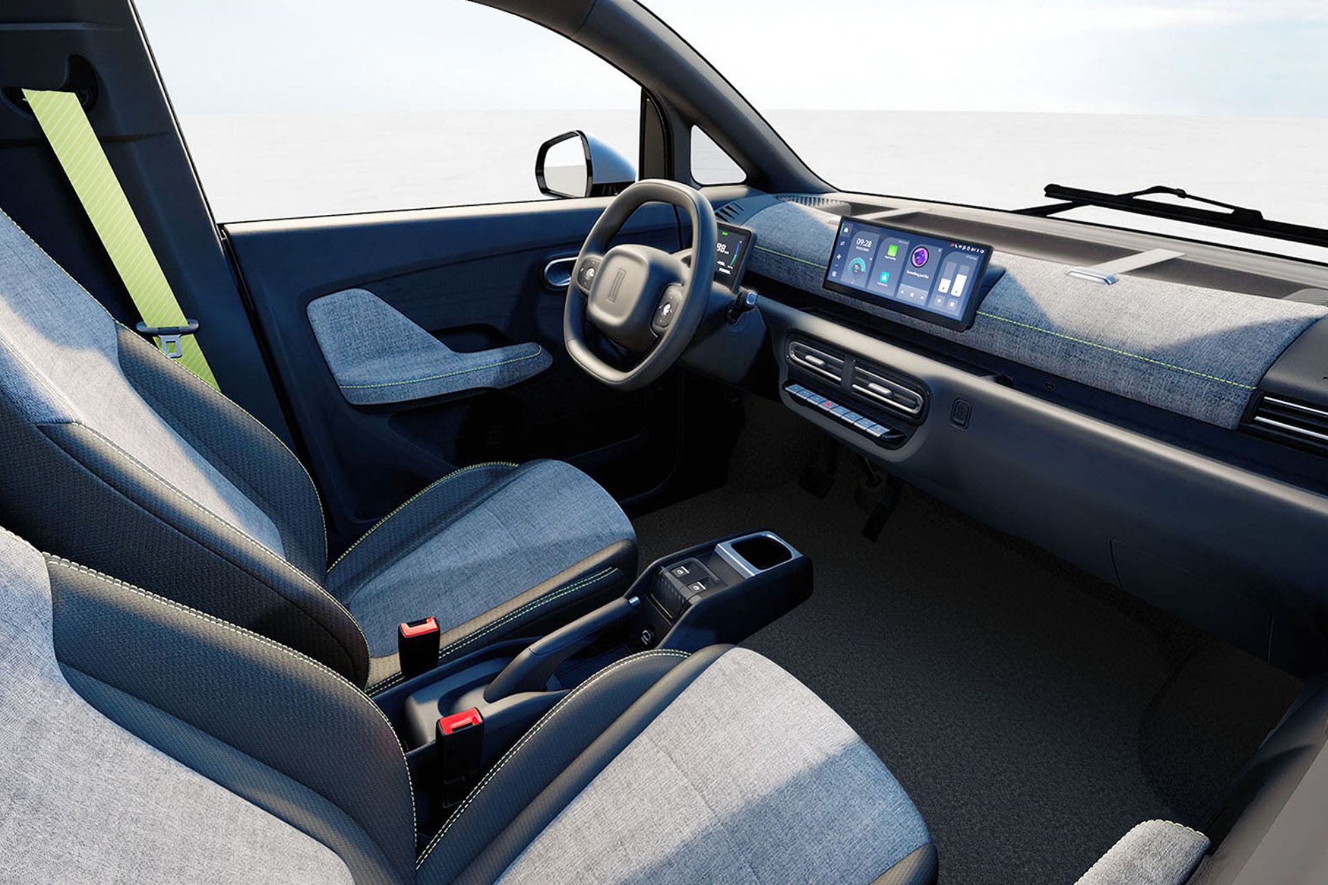Linktour Alumi Electric Microcar Interior