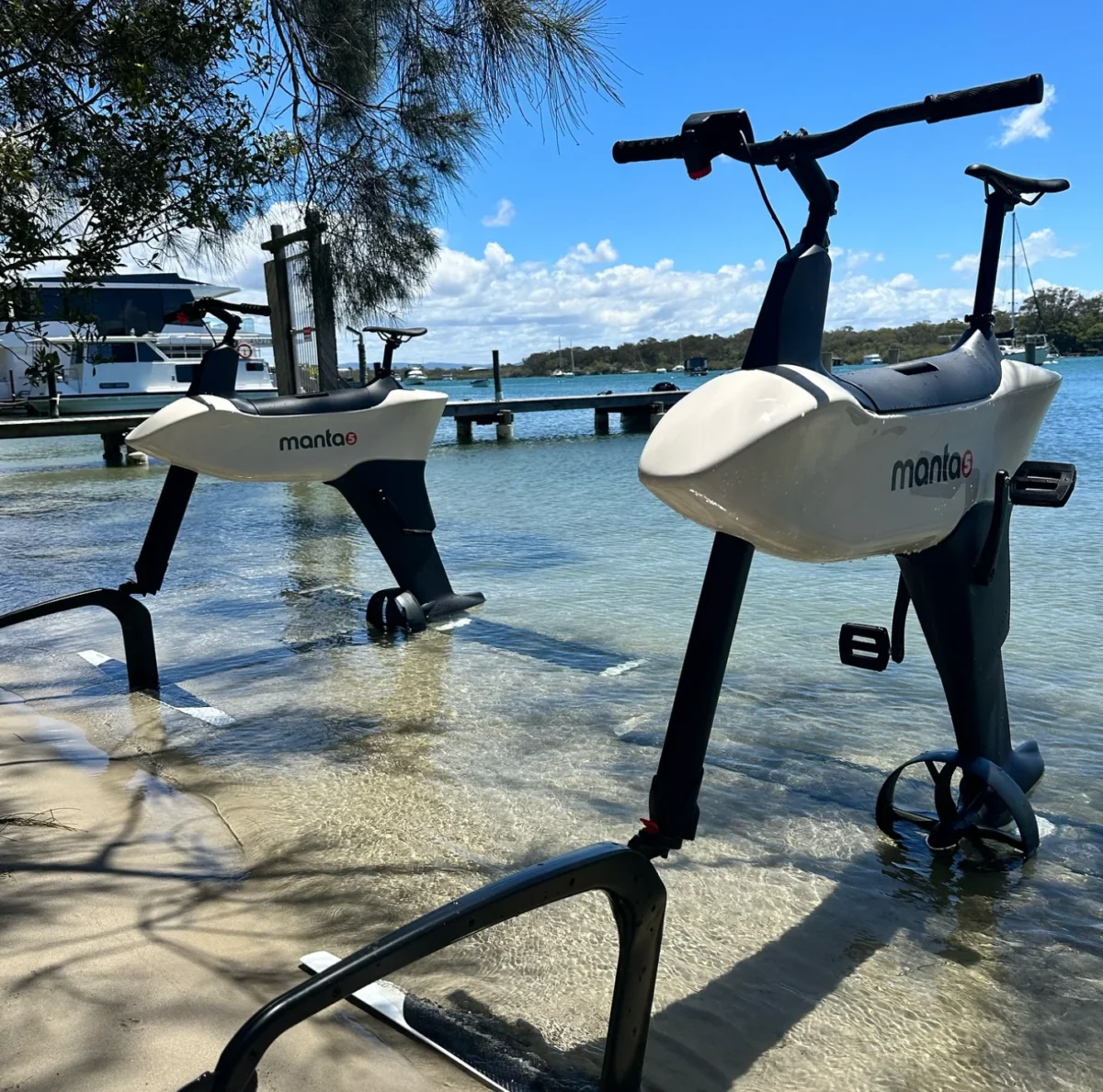 Manta5 Hydrofoil Bike How it Works