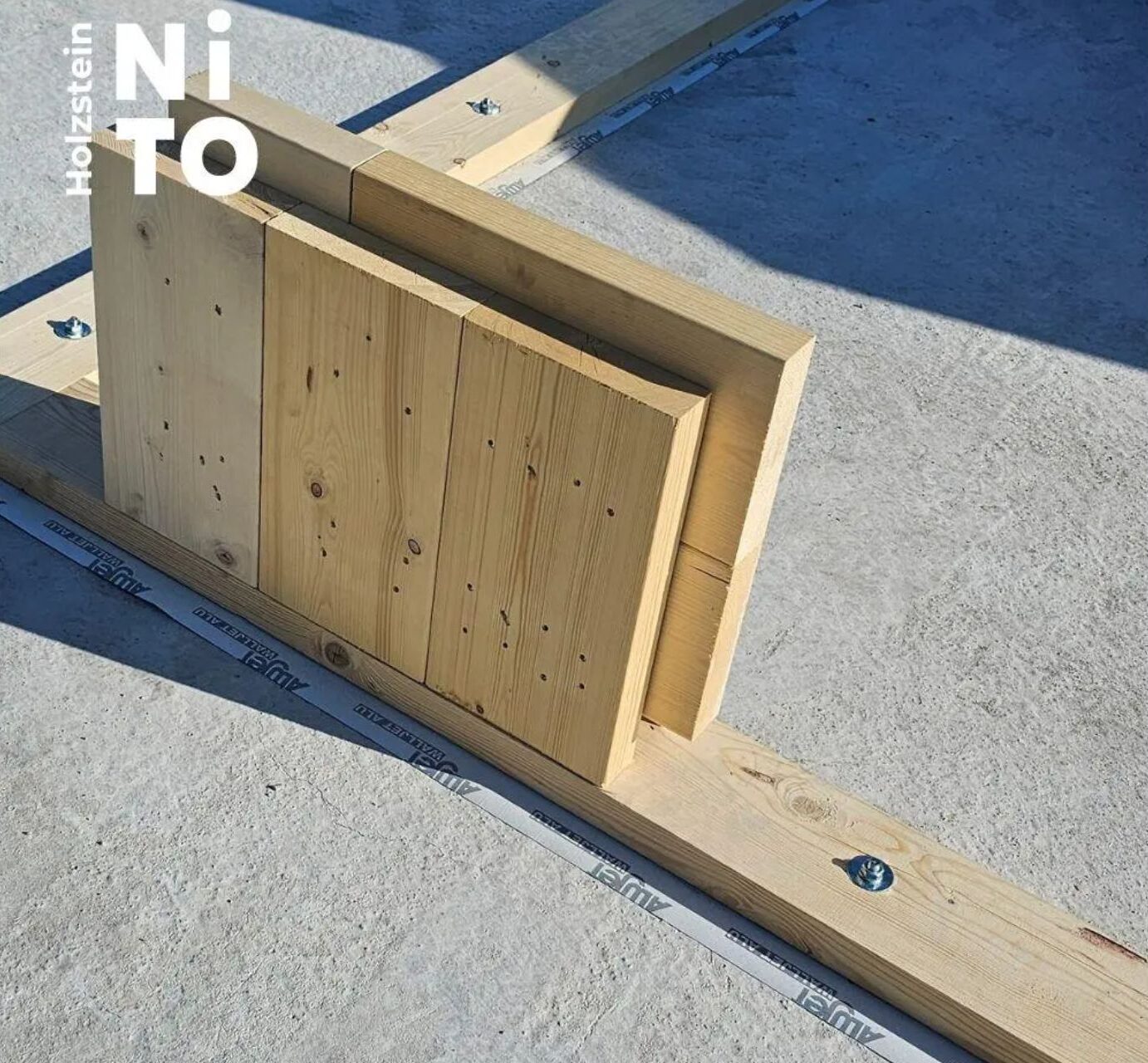 NiTO Holzstein Wooden Brick C24 Timber