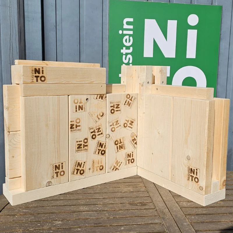 NiTO Holzstein Wooden Brick Custom Dimensions