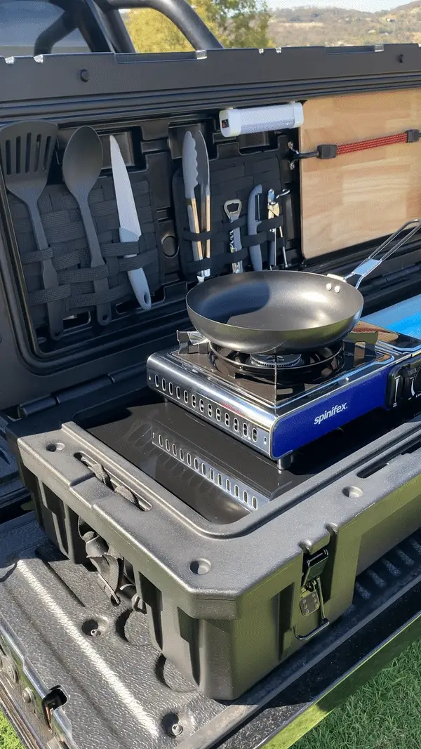 OzTerrain Portable Kitchen Lid Storage Panel