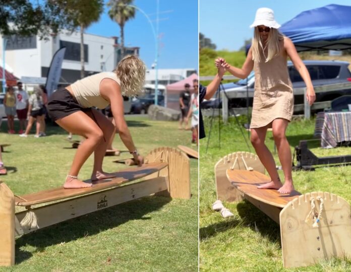 Panga Boards Surf Trainers Cross Stepping