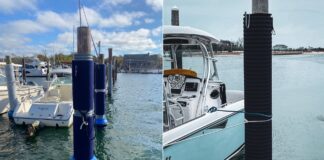PileMate Floating Sleeves Marina Pilings