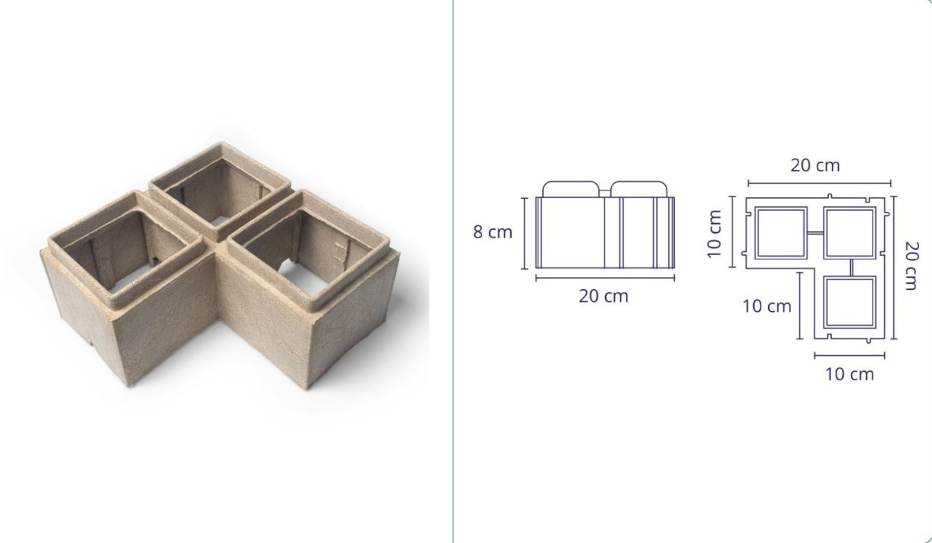 Plock Recycled Plastic Building Blocks Dimensions