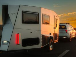 Polydrops P21X: An off-grid trailer designed for adventure and EV-friendly towing Polydrops P21X Off-grid Trailer