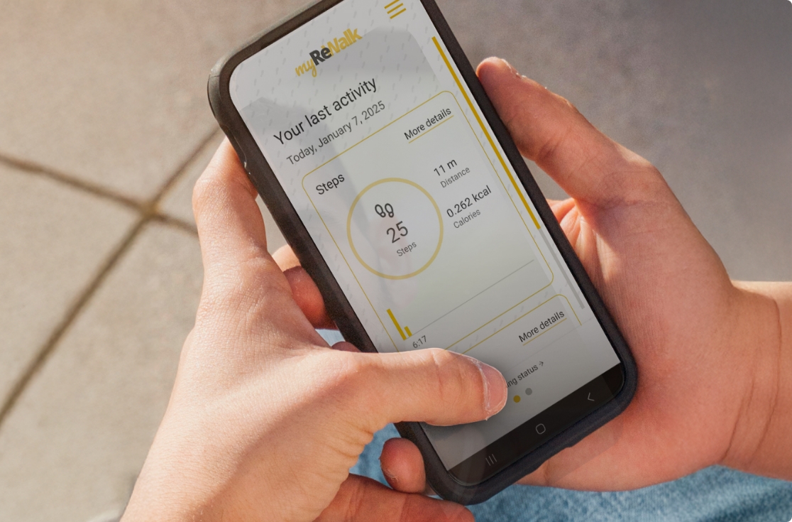 ReWalk 7 Exoskeleton Mobile App