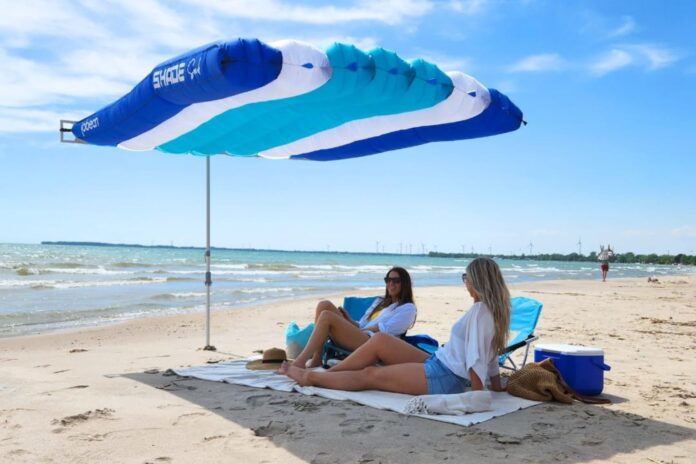 ShadeSock Wind-inflating Beach Shade