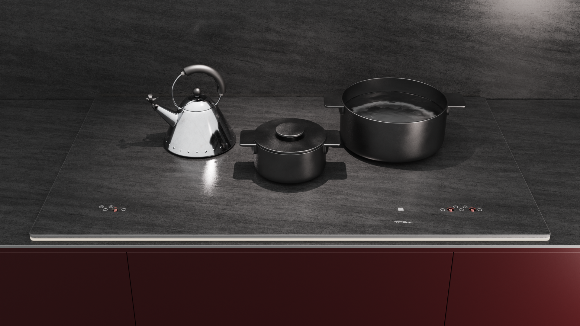 TPB tech Invisible Induction Cooktop Surface
