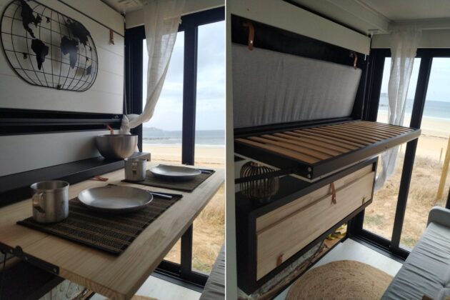 VanCubic Slide-in Camper Modules Bedroom