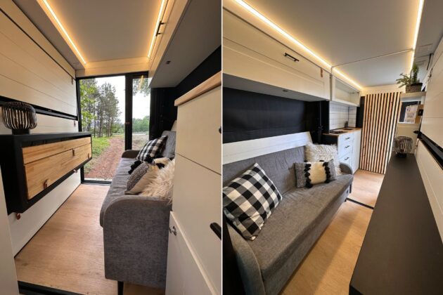 VanCubic Slide-in Camper Modules Bedroom