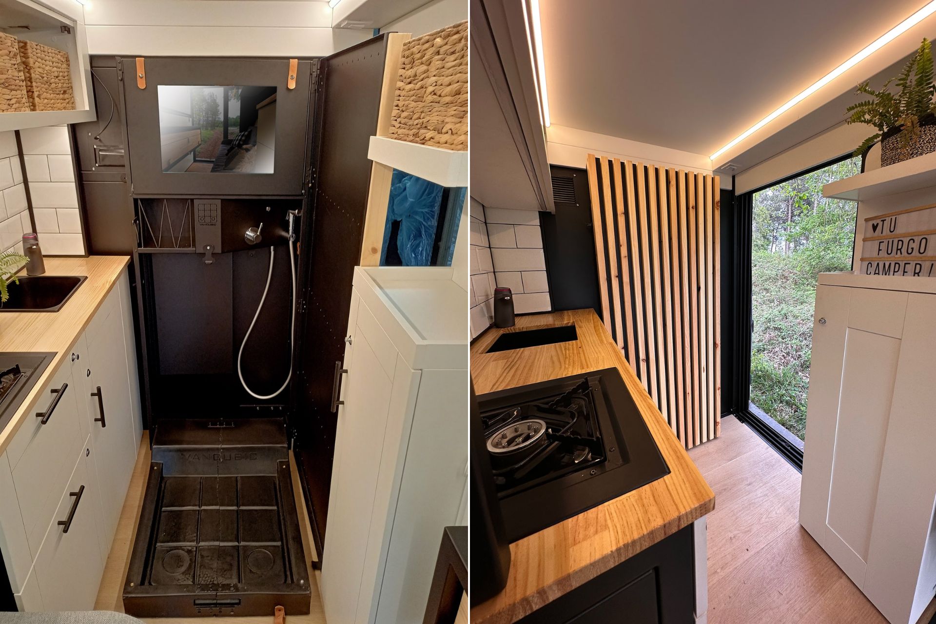 VanCubic Slide-in Camper Modules Kitchen