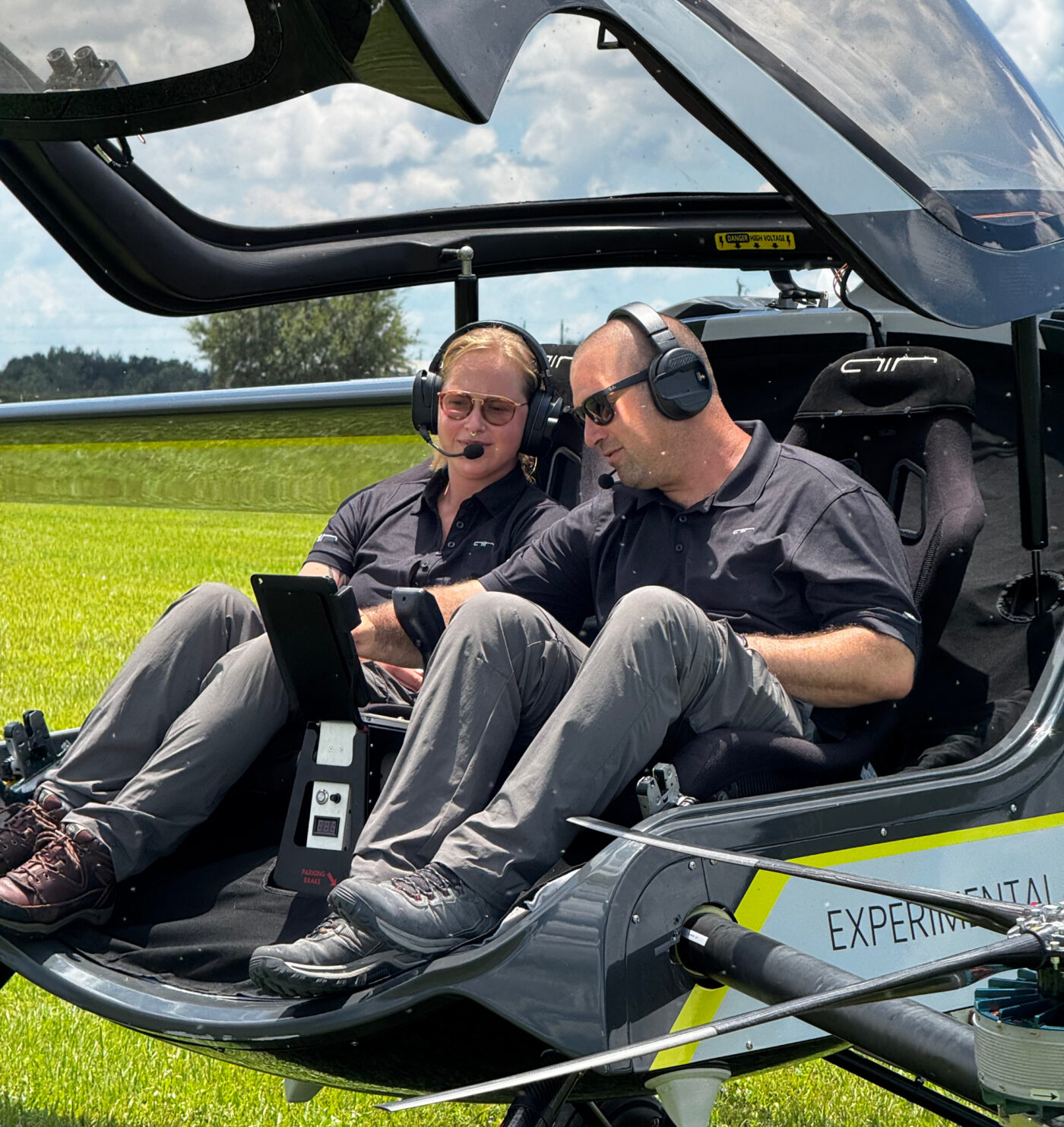 AIR ONE Personal eVTOL Joystick Control