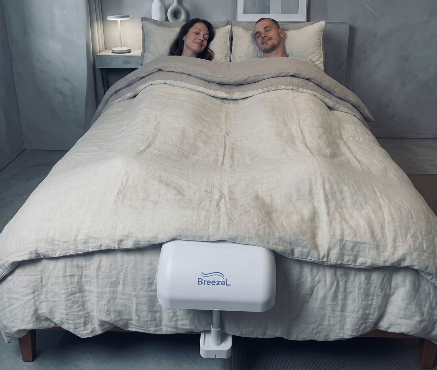 BreezeL Bed Cooling Fan Reduce Heat Buildup