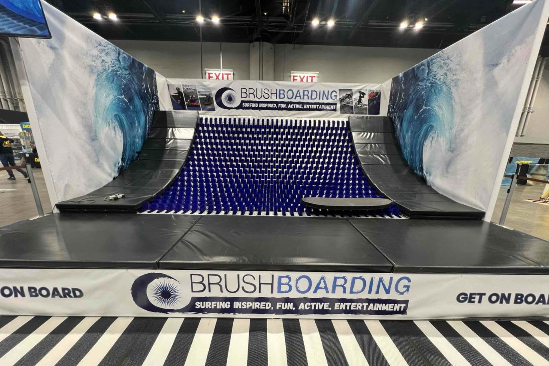 BrushBoarding Space Required