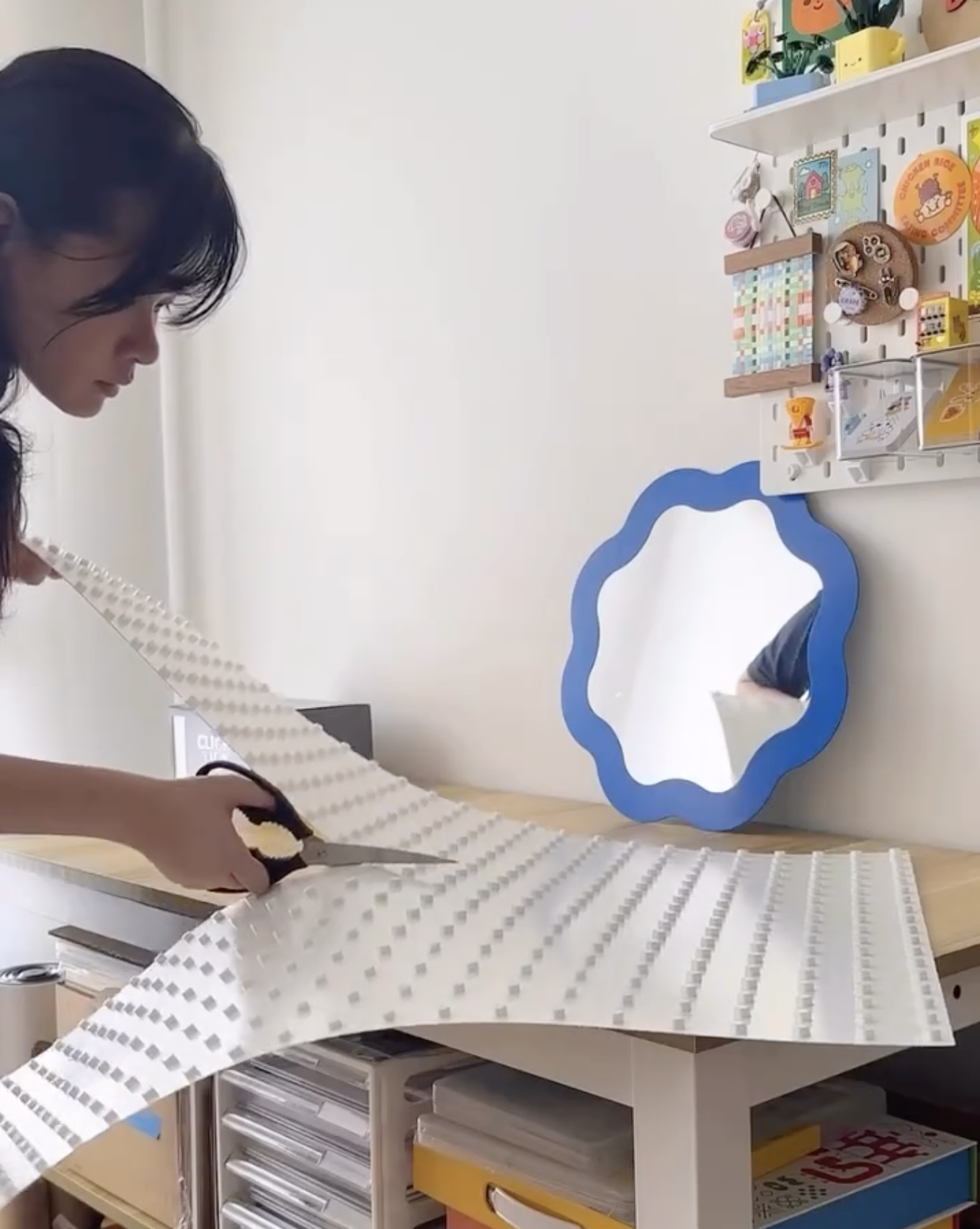Click'n Tile Modular Wall Tiles Reusable Mounting Plates