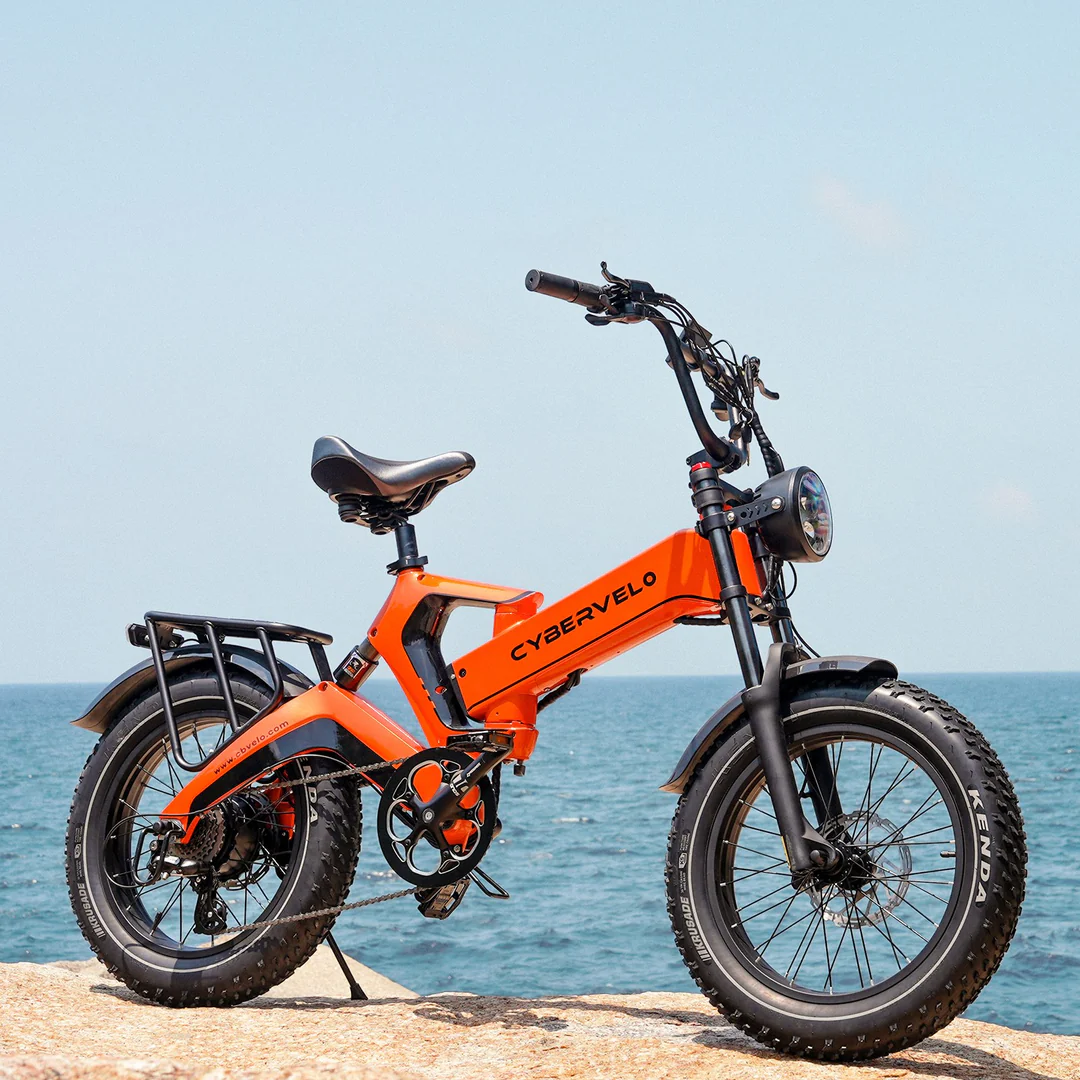 Cybervelo EK6 Folding Electric Bike Range