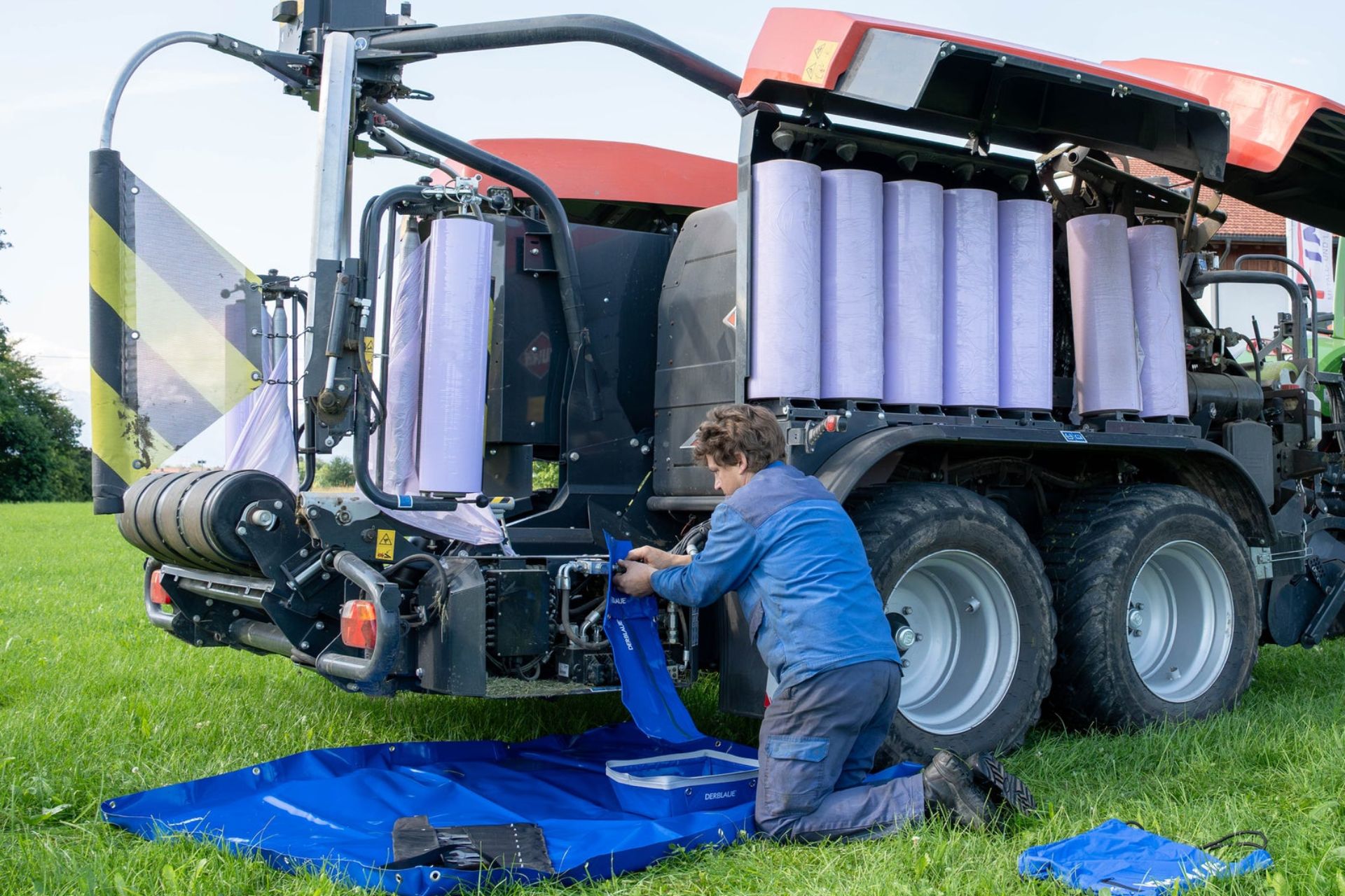 DERBLAUE Service Set Flexible Slide Integrated Magnets