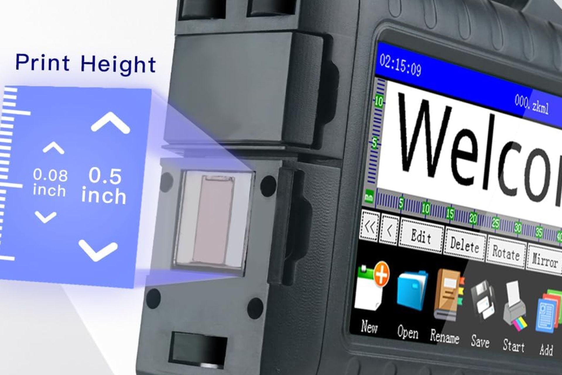 Faith Handheld Inkjet Printer Use Cases