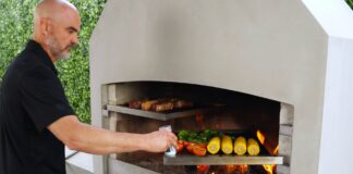Flare Outdoor Fireplace Grill