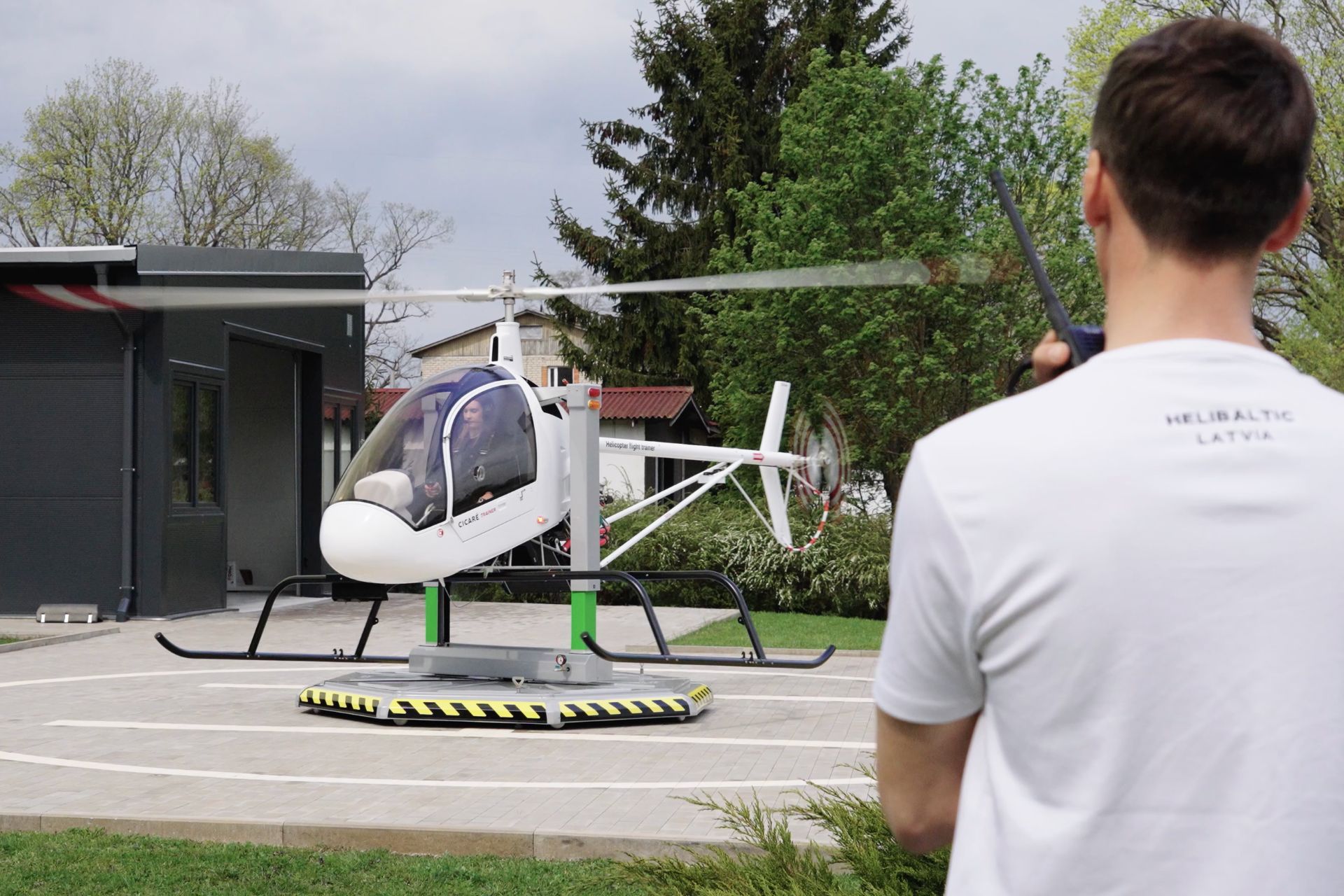 Heli Kart Flight Hands-on Instruction