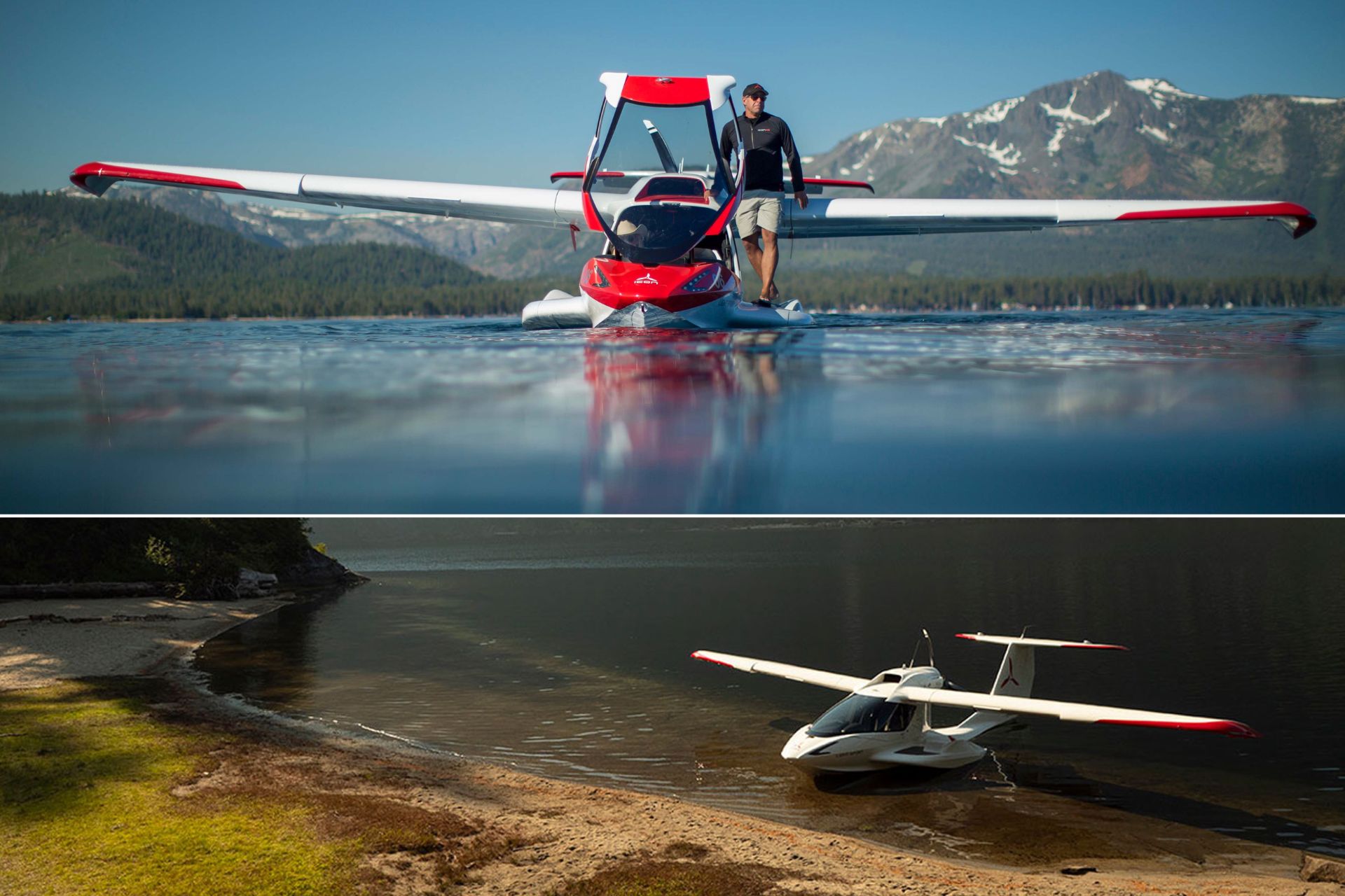 ICON A5 Amphibious Airplane Recreational Flying
