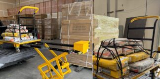 LiftMate Glide200 Lift-and-Slide Cart