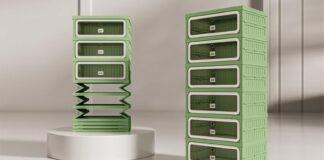 MayiBox Foldable Storage Shelf