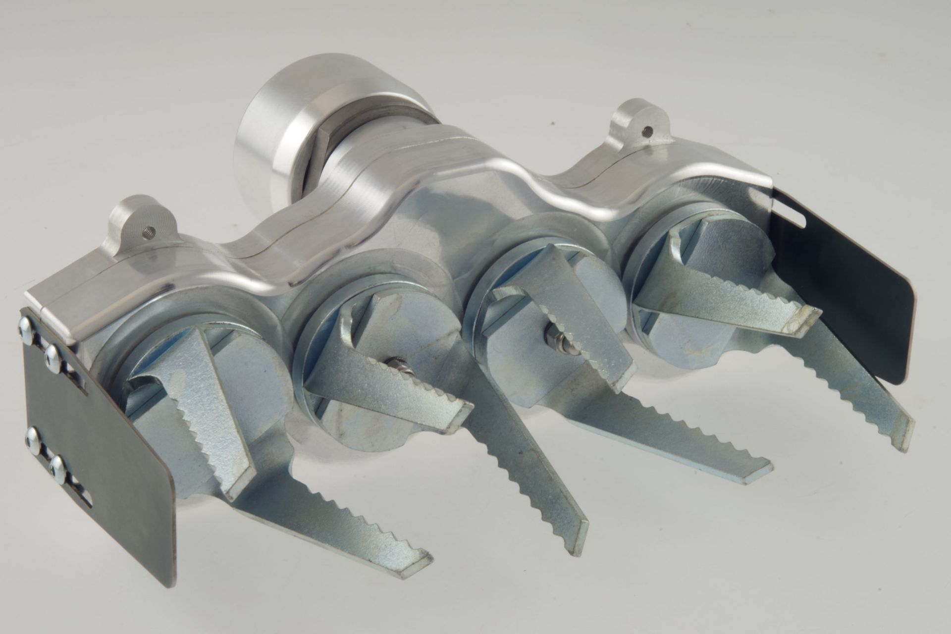 Mytilla 4 Brushcutter Tiller Attachment Rotating Steel Tines