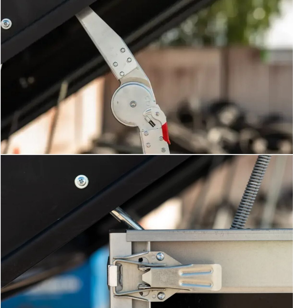 Nordic Plast Trailer Covers Safety and Quick-release Latches