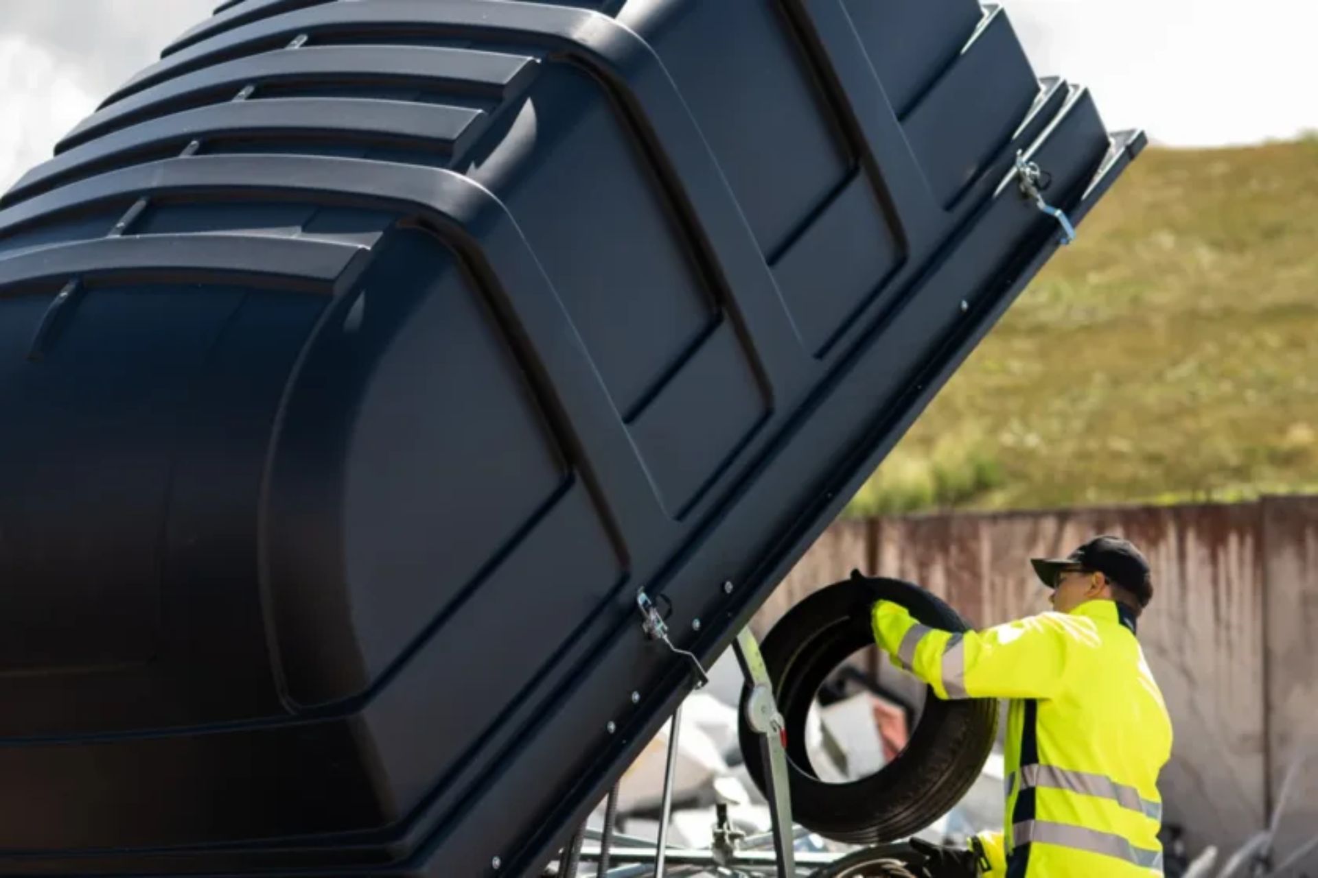 Nordic Plast Trailer Covers Wide-opening