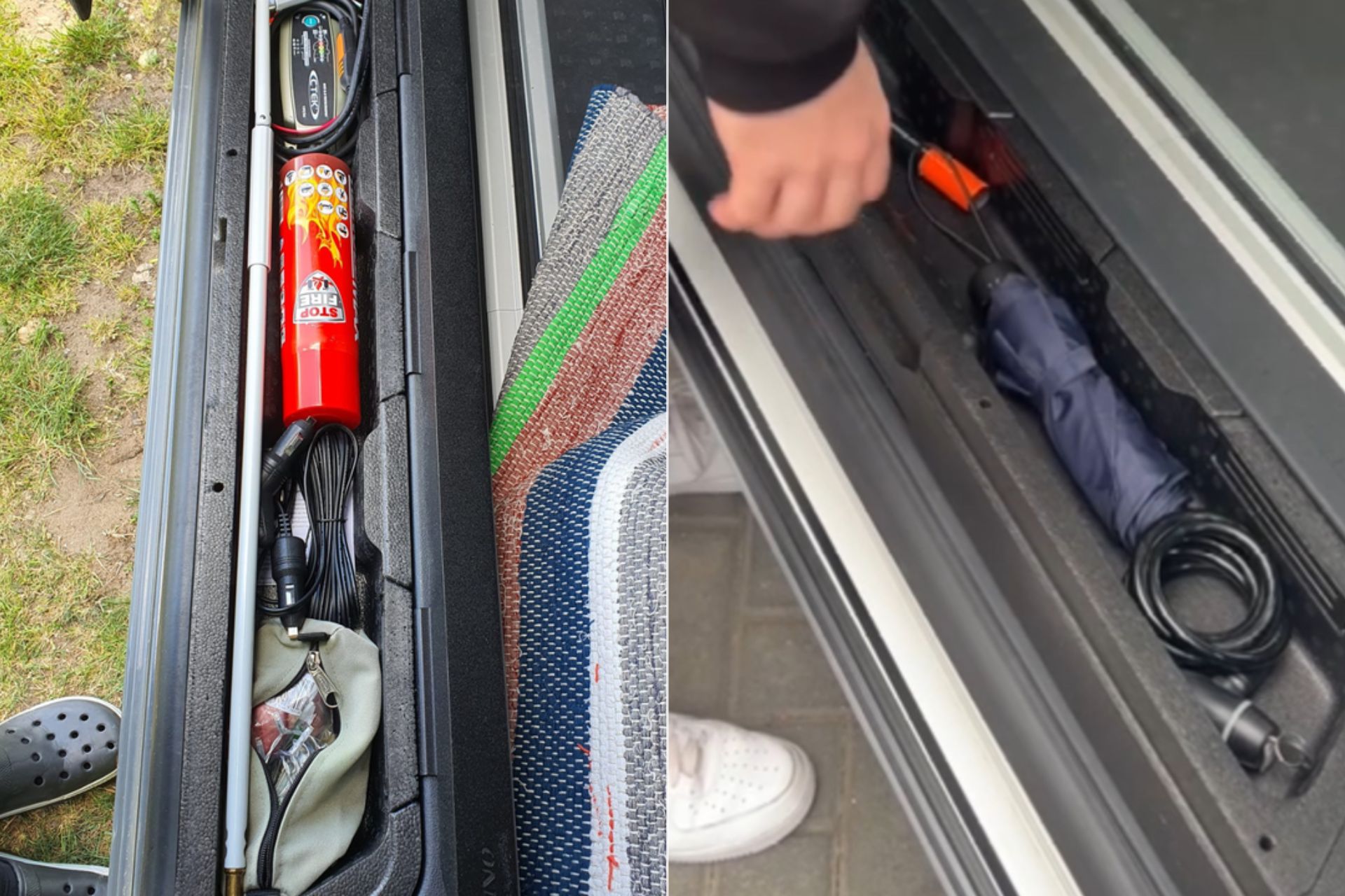 OneLevel Essential VW Camper Hidden Step Storage