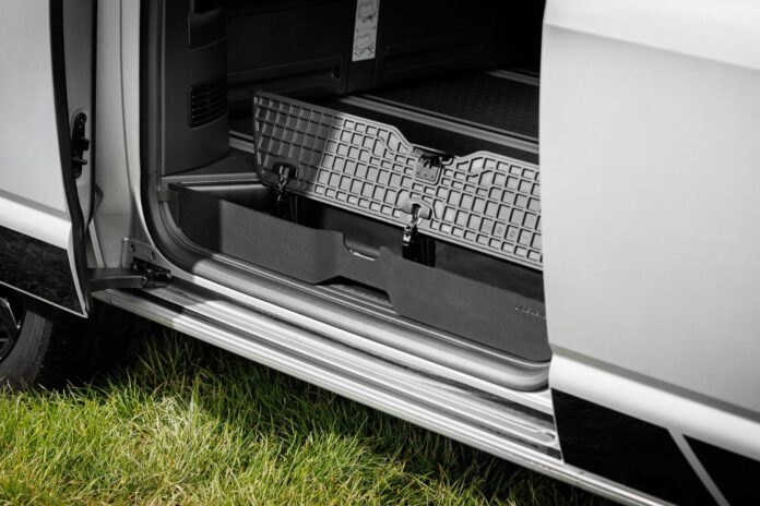 OneLevel VW Camper Hidden Step Storage