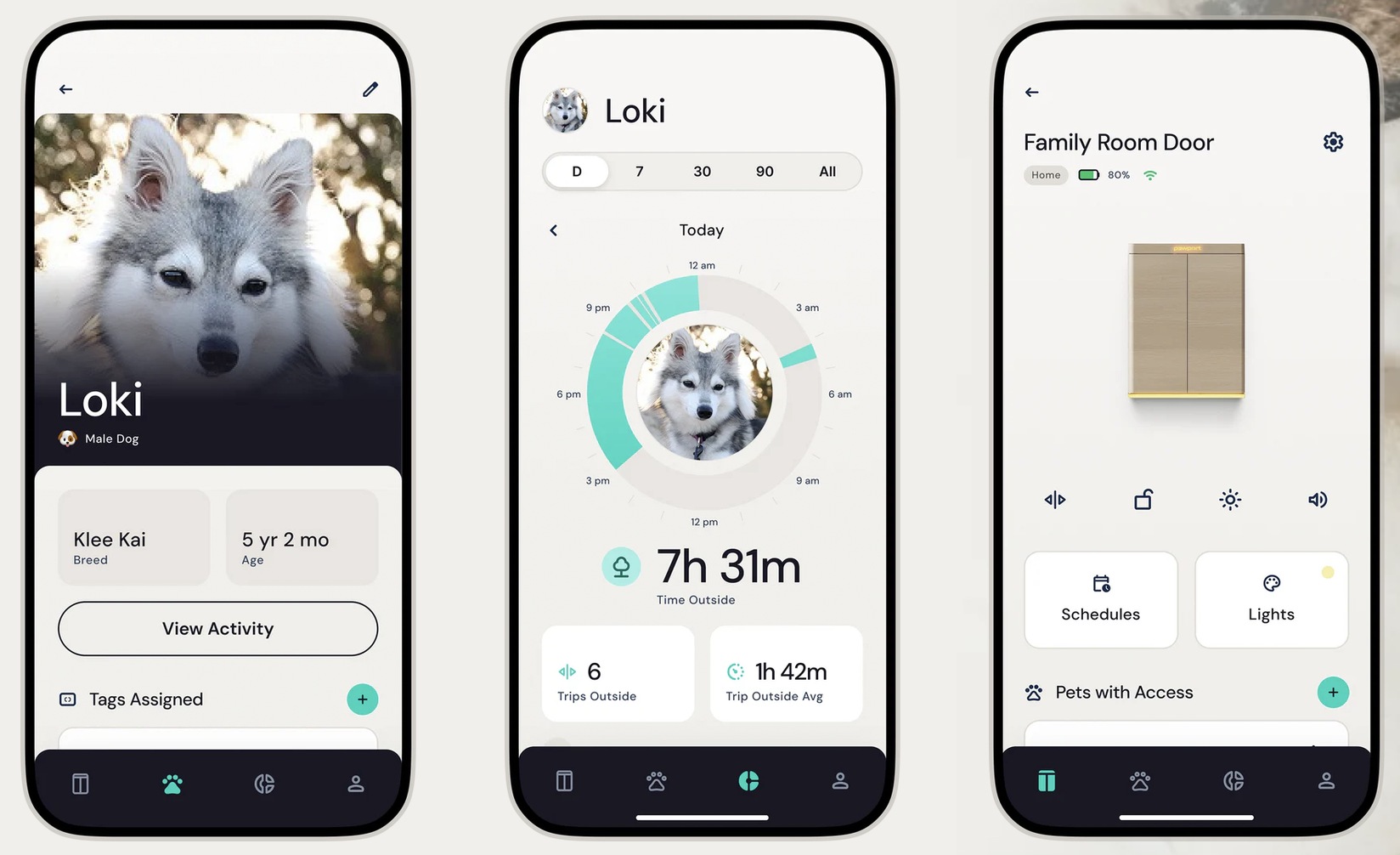 Pawport Smart Pet Door App