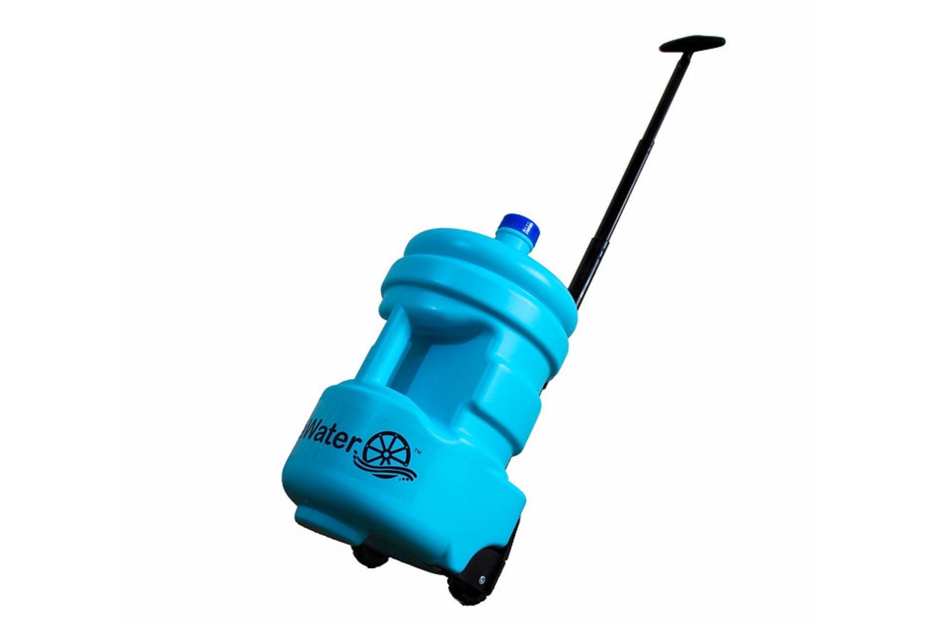 RollaWater Rolling Water Jug Retractable Handle