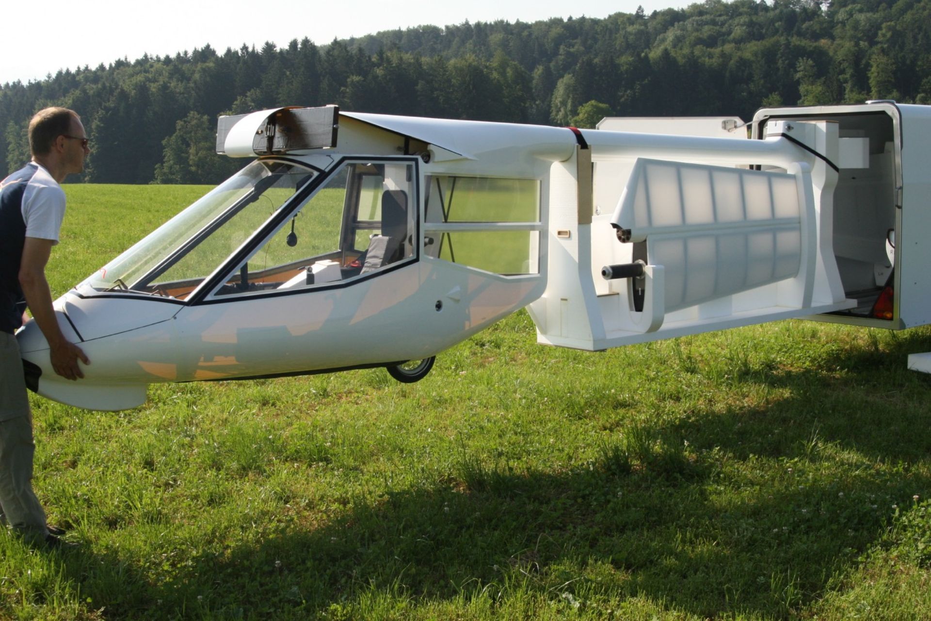 Ruppert Archaeopteryx Composite Sailplane Trailer Storage Transport
