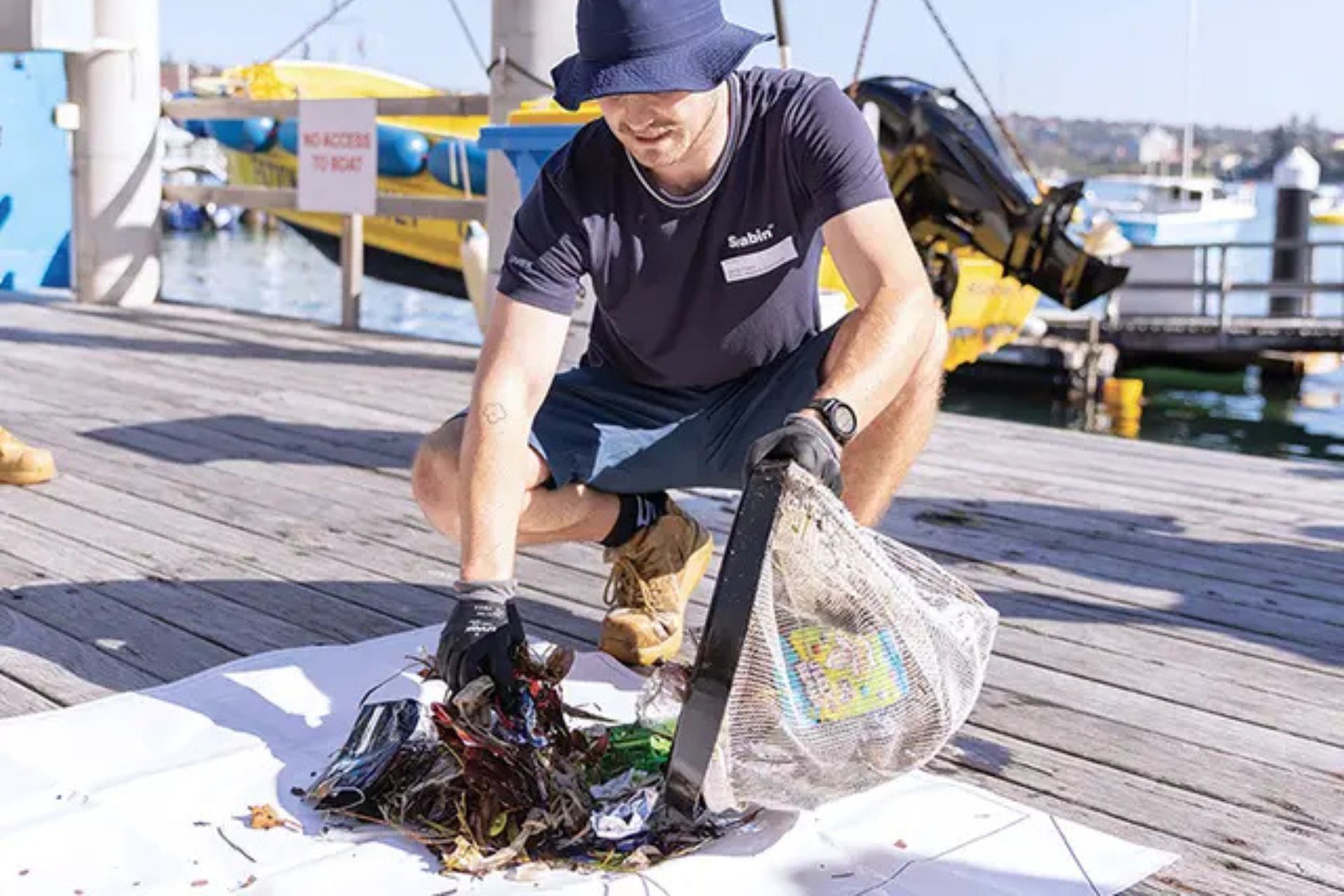 Seabin Floating Marine Cleanup System Catch Bag