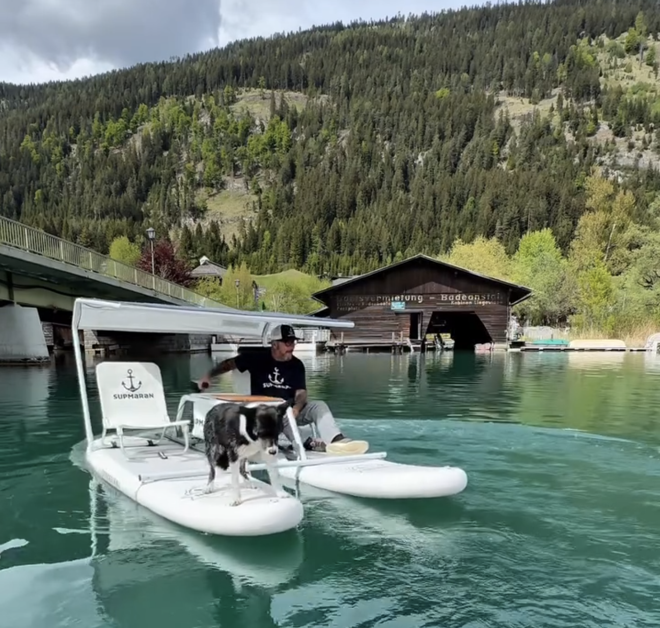Supmaran Portable Catamaran Twin-hull Design